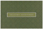 Checkerboard Corporate Holiday Greeting Cards - Season's Greetings (HLC-AVO-P)