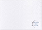 Checkerboard Corporate Holiday Greeting Cards - Embossed Greetings (HLC-BMR-K)