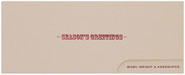 Checkerboard Corporate Holiday Greeting Cards - Crimson Greetings (HLC-FLN-J)