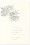Checkerboard Corporate Holiday Greeting Cards - Sterling Bough (HLC-HTY-E)