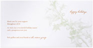 Checkerboard Corporate Holiday Greeting Cards - Holly Bough (HLC-ICF-V)