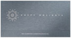 Checkerboard Corporate Holiday Greeting Cards - Singular Snowflake (HLC-AWV-X)