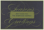 Checkerboard Corporate Holiday Greeting Cards - Season's Greetings (HLC-OHH-I)