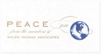 Checkerboard Corporate Holiday Greeting Cards - Peace on Earth (HLC-PXC-U)