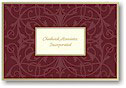 Checkerboard Corporate Holiday Card - Ensconsed (HLC-DCL-W)