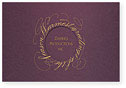 Checkerboard Corporate Holiday Card - Warmest Greetings (HLC-FVM-S)