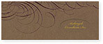 Checkerboard Corporate Holiday Card - Sable Embellishment (HLC-HOI-J)