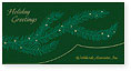 Checkerboard Corporate Holiday Card - Golden Berries (HLC-IBV-K)
