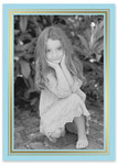 Checkerboard Holiday Photo Card - Simplicity On Atlantis (HLP-MPR-L)
