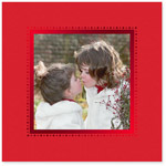 Checkerboard Holiday Photo Card - Sweet And Simple (HLP-SMX-U)