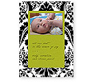Checkerboard Holiday Photo Card - Modern Baroque (HLP-QUP-S)