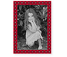 Checkerboard Holiday Photo Card - Festive Crimson (HLP-RYT-B)