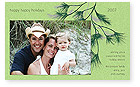 Checkerboard Holiday Photo Card - Frosty Pine (HLP-VIQ-M)