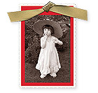 Checkerboard Holiday Photo Card - All Wrapped Up (HLP-YCF-Y)