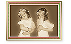 Checkerboard Holiday Photo Card - Christmas Wishes (HLP-YIE-D)