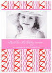 Checkerboard Digital Holiday Photo Cards - Ribbon Candy (HLG-FFN-H)