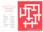 Checkerboard Holiday Greeting Cards - Crossword Greetings (HLG-FPU-Y)