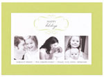 Checkerboard Digital Holiday Photo Cards - Fresh Greetings (HLG-GHK-H)