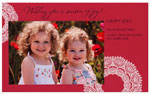 Checkerboard Holiday Photo Cards - Lacey Holiday (HLG-GKQ-Q)