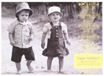 Checkerboard Digital Holiday Photo Cards - Winter Warmth (HLG-HSU-D)