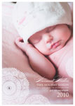 Checkerboard Digital Holiday Photo Cards - Delicate Lace (HLG-KGX-X)