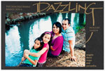 Checkerboard Holiday Photo Cards - Dazzling (HLG-LYE-X)