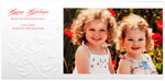 Checkerboard Holiday Photo Cards - Cascading Flourish (HLG-NWK-D)
