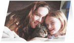 Checkerboard Digital Holiday Photo Cards - Keepsake (HLG-OSI-Y)
