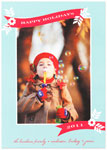 Checkerboard Digital Holiday Photo Cards - Holiday Sashing (HLG-OVP-I)