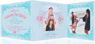 Checkerboard Digital Holiday Photo Cards - Ornate Greetings (HLG-SHN-W)