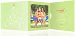 Checkerboard Digital Holiday Photo Cards - Scripted Tree (HLG-SKC-O)