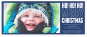 Checkerboard Digital Holiday Photo Cards - Ho! Ho! Ho! (HLG-SXS-R)