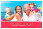Checkerboard Digital Holiday Photo Cards - Photo Montage (1 Photo) (HLG-TFI-Q)