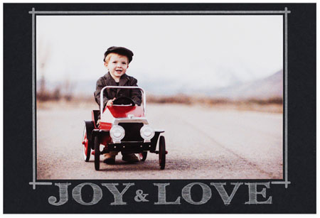 Checkerboard Holiday Photo Cards - Hearken Back (HLG-TBO-S)