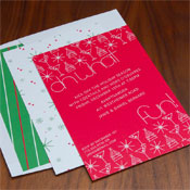 Holiday Greeting Cards by Checkerboard - Oh What Fun
