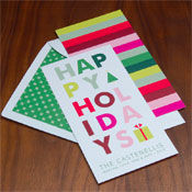 Holiday Greeting Cards by Checkerboard - See Of Happy