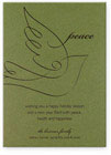Checkerboard Social Holiday Greeting Cards - Peace (HLC-AUS-I)