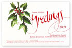 Checkerboard Social Holiday Greeting Cards - Holly (HLC-DHO-U)