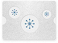 Checkerboard Holiday Card - Sleek Sleeved Greetings (HLS-EGP-V)