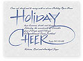 Checkerboard Holiday Card - Holiday Cheer (HLS-EVI-D)