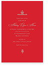 Checkerboard Holiday Card - You're Invited (HLS-FEM-R)