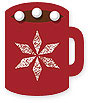 Checkerboard Holiday Card - The Comfort Of Cocoa (HLS-GQP-H)