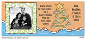 Dinky Designs - Digital Holiday Photo Cards (Christmas Is A Beach) (10P-826C)