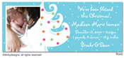 Dinky Designs - Digital Holiday Photo Cards (Blue - White Christmas) (10P-828B)