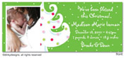 Dinky Designs - Digital Holiday Photo Cards (Green - White Christmas) (10P-853G)