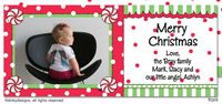Dinky Designs - Digital Holiday Photo Cards (Christmas Candy) (12P-787C-L)