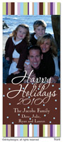 Dinky Designs - Digital Holiday Photo Cards (Cocoa Sage Dots) (12P-795C-P)