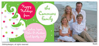 Dinky Designs - Digital Holiday Photo Cards (Green - White Christmas) (12P-853G-L)