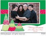 Dinky Designs - Digital Holiday Photo Cards (Christmas Tree Row) (IAP-839C)