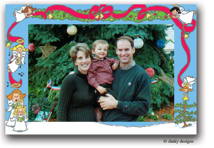 Dinky Designs Holiday Cards - Angelic Holiday (HC-006A)